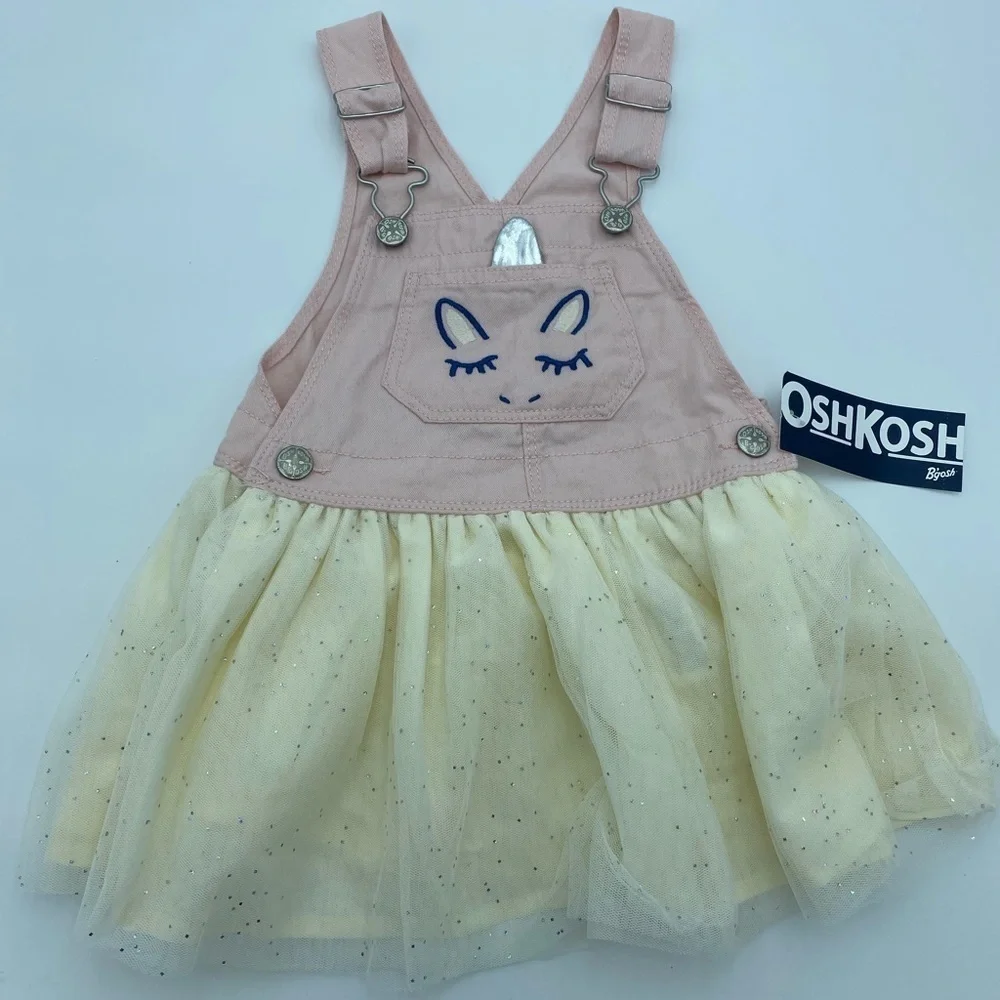 OshKosh Pink Sparkling‎ Unicorn Princess Jumper